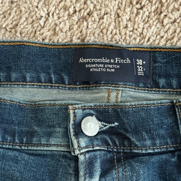 Abercrombie & Fitch Dark Blue Slim Jeans - Picture 3 of 3
